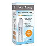 Tratamiento cicatrizante de gel de silicona ScarAway, suero antia cicatrizante con aplicador de masaje, 0.2 oz